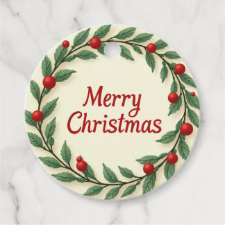  christmas favor tags