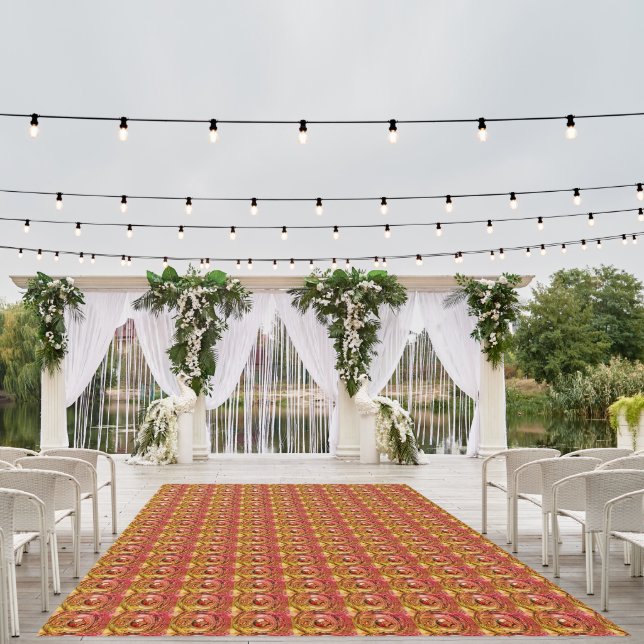 Christmas Festival Lovely Embossed pattern design Outdoor Rug (Insitu (Wedding 1))