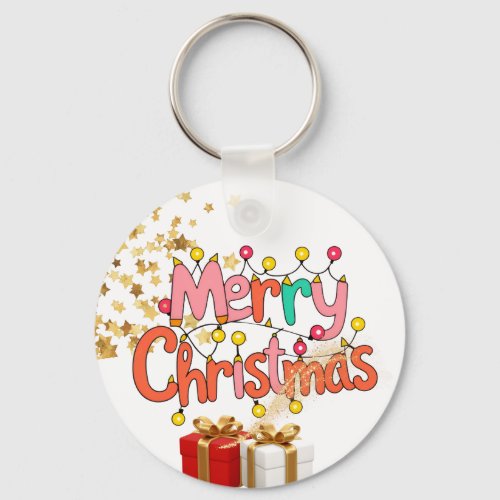 Christmas Festive Holiday Decoration Ornament Keychain
