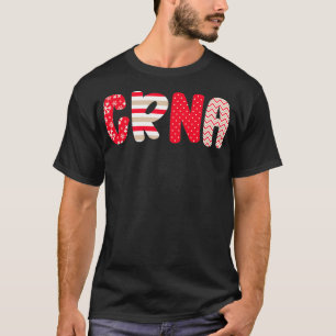 Christmas Festive Nurse anesthetist CRNA Xmas Gift T-Shirt
