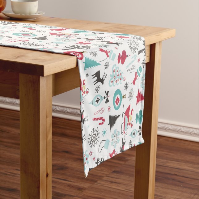 Christmas Festivities Short Table Runner (In Situ)