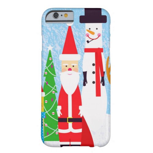 Christmas Figures Barely There iPhone 6 Case