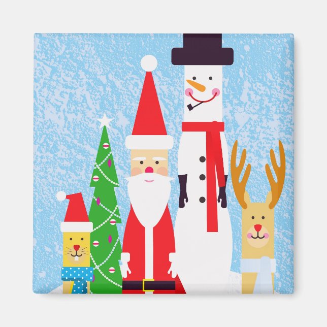 Christmas Figures Magnet (Front)