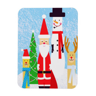 Christmas Figures Magnet