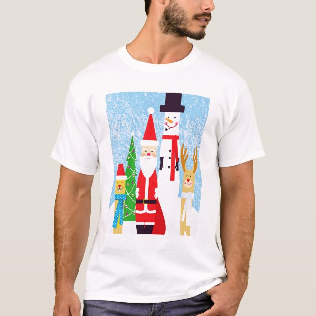 Christmas Figures T-Shirt (Front)