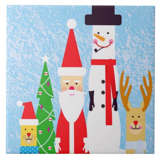 Christmas Figures Tile (Front)