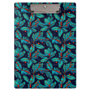 Christmas Fir Branch Pattern-82397 Clipboard
