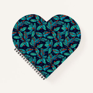 Christmas Fir Branch Pattern-82397 Notebook