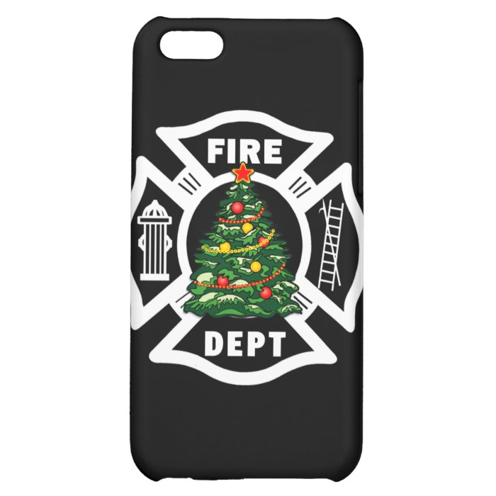 Christmas Fire Dept iPhone 5C Cover