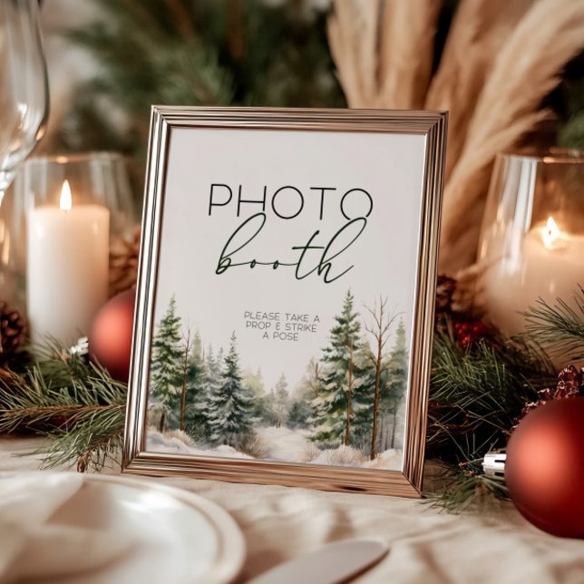 Christmas First Birthday Photobooth Sign (Creator Uploaded)
