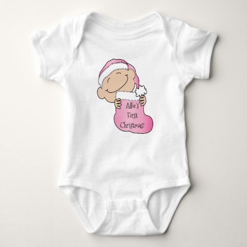 Christmas First Christmas Baby Bodysuit