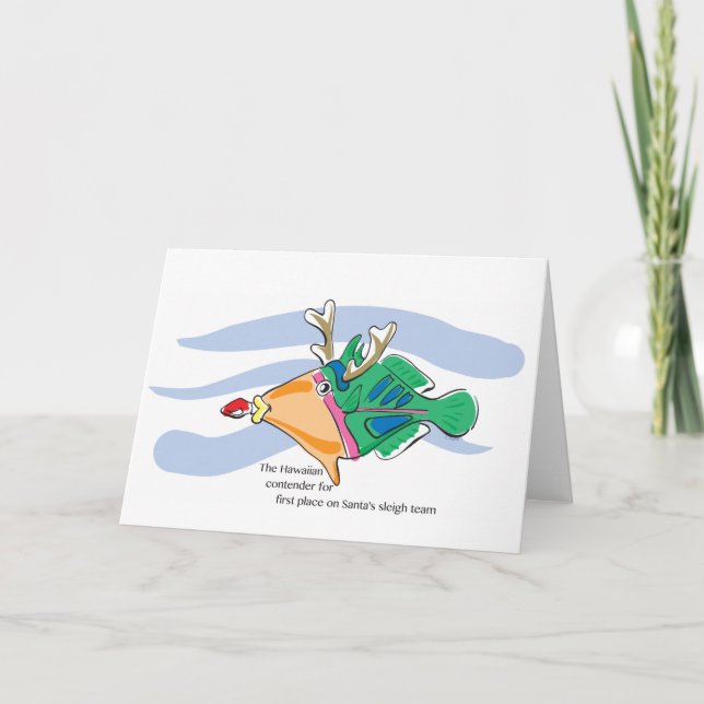 Christmas Fish Card (Front)