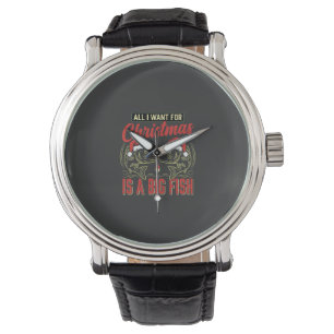 Christmas Fishing Big Fish Holiday Watch