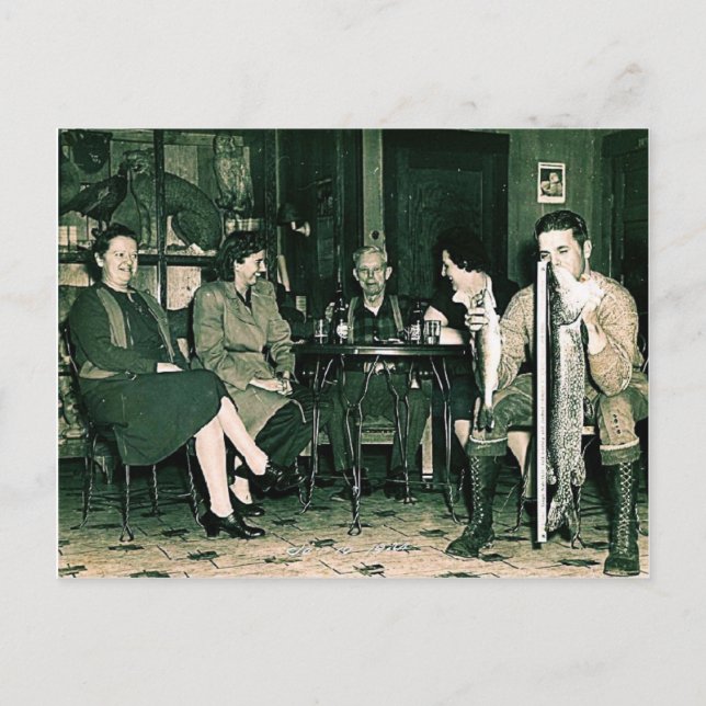 Christmas Fishing Card (Front)