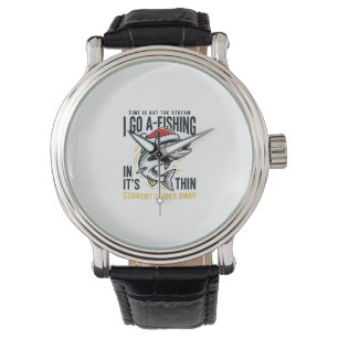 Christmas Fishing Stream Quote Design Watch