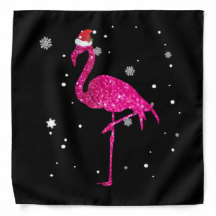 Christmas Flamingo Essential Bandana