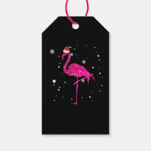 Christmas Flamingo Essential Gift Tags