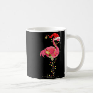 Christmas Flamingo In Martini Gl For Trocal Holida Coffee Mug