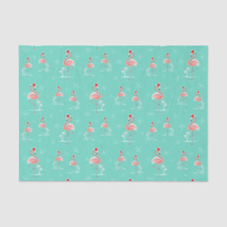 Christmas Flamingo Multi tissue paper