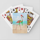 Christmas Flamingo on the Beach Poker Cards<br><div class="desc">Wishing you warmest Holiday wishes! | Avanti,  the Global Humor Brand™ has been entertaining the world with its Feel Good Funny greeting cards for over 40 years. Our characters live life to the fullest and celebrate the humor in everyday life.</div>