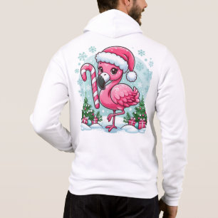Christmas Flamingo Sublimation Clipart-10424 Hoodie
