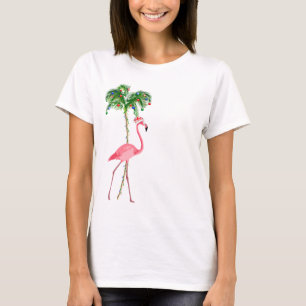 Christmas Flamingo T-Shirt