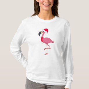 Christmas Flamingo T-Shirt