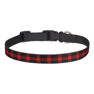 Christmas flannel pet collar