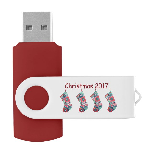 Christmas Flash Drive (Opened)