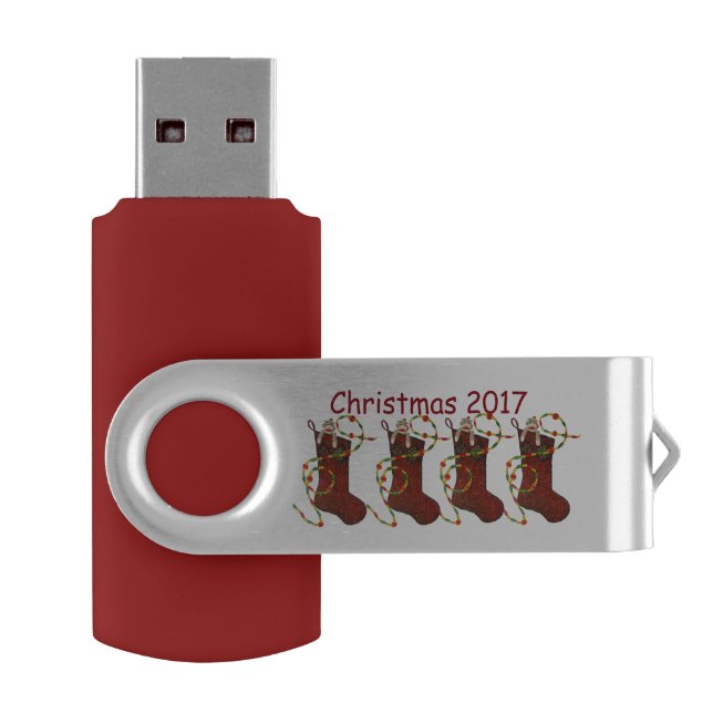 Christmas Flash Drive (Opened)