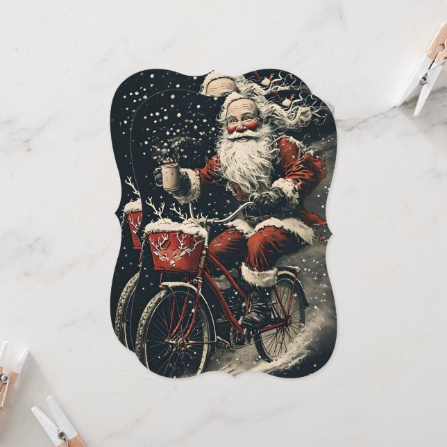 christmas flat card (Front/Back In Situ)