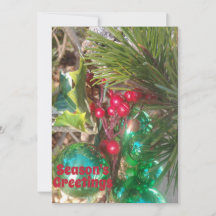 Christmas Flat Holiday Card