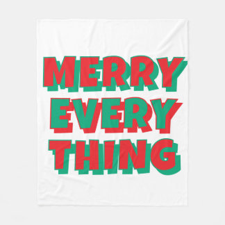 Christmas Fleece Blanket