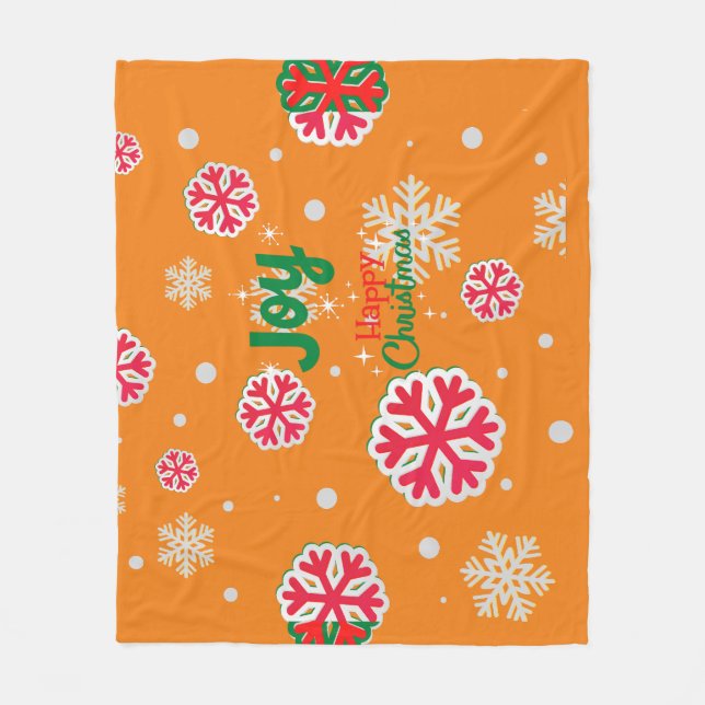 Christmas Fleece Blanket (Front)