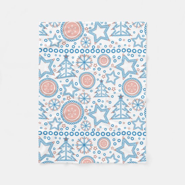 Christmas Fleece Blanket (Front)