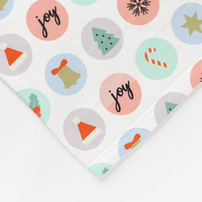 Christmas Fleece Blanket (Corner)