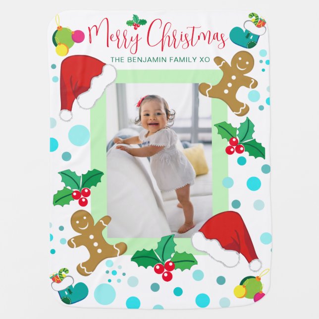 Christmas Fleece Blanket (Front)