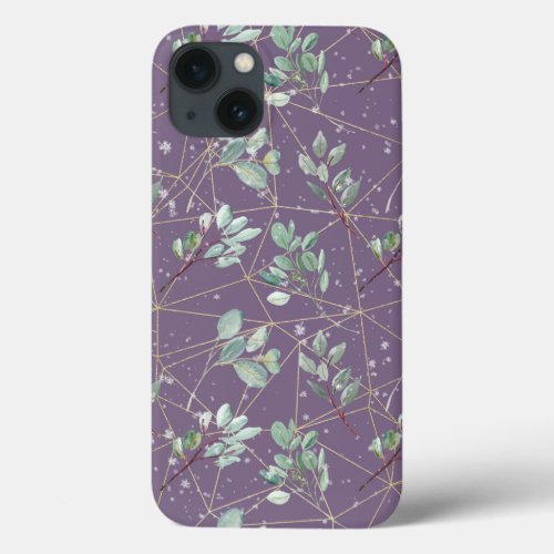 Christmas floral 14 Pattern iPhone 13 Case