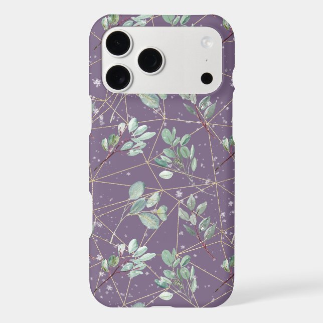 Christmas floral 14 Pattern Case-Mate iPhone Case (Back)