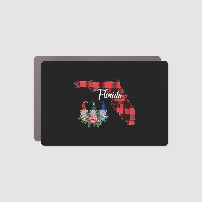 Christmas Florida  Car Magnet (Front)