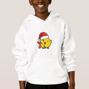 Christmas flouder fish hoodie