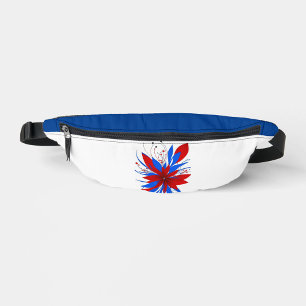 Christmas Flower Fanny Pack