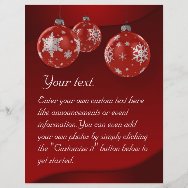 Christmas - Flyer (Front)