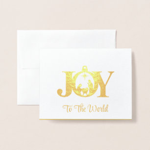 Christmas Foil Card
