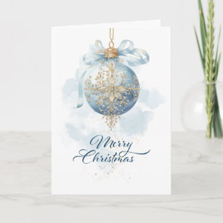 christmas folded card ,customizable inside