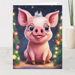 Christmas Folded Greeting Card