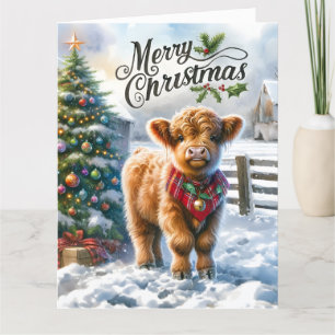 Christmas Folded Greeting Card