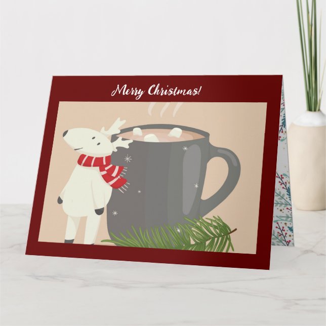 Christmas Folded Greeting Card (Front)