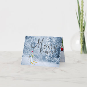 Christmas Folded Greeting Card