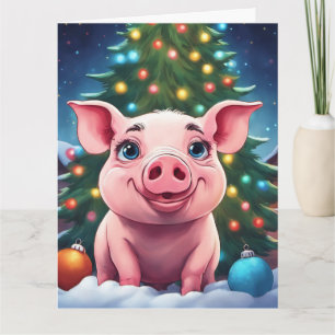 Christmas Folded Greeting Card